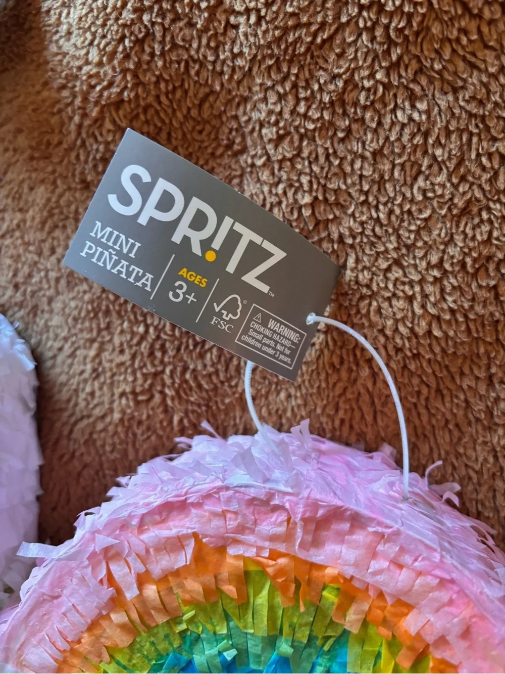 Spritz Mini Llama Pinata & Mini Rainbow Pinata